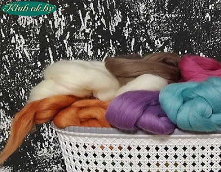 шерсть для валяния