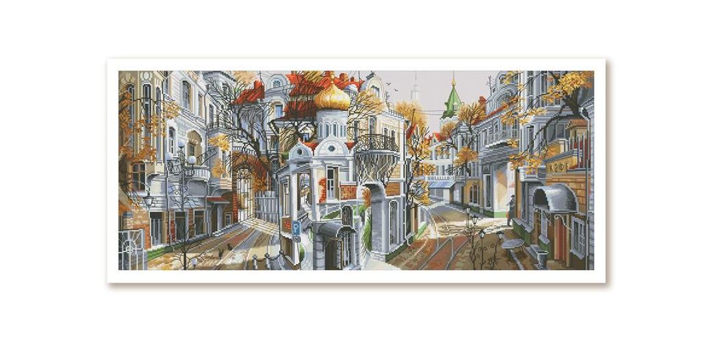 Вышивка крестиком Новая Слобода Обратная сторона Москвы РЕ0332