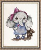 Вышивка Слоник РЗ-19