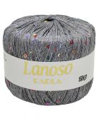 Пряжа Lanoso Parla, 25гр/217м 5200 серый