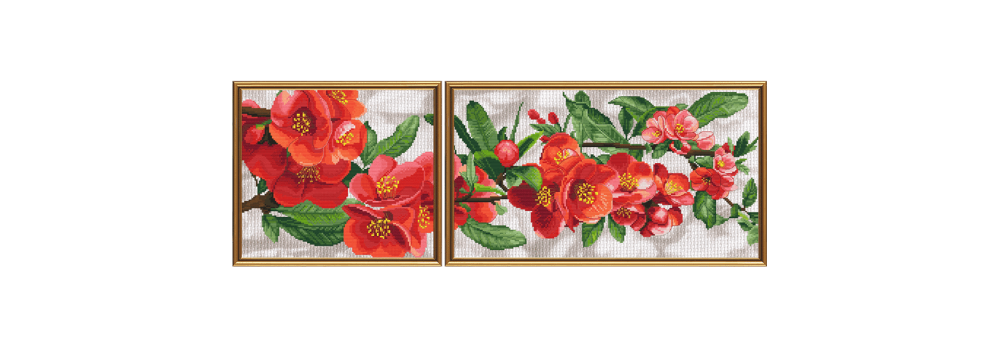 Вышивка крестом Новая Слобода Гранатовая ветвь СВ6585