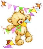 Вышивка 1825 - Накануне праздника (канва с рисунком)