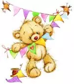 Вышивка 1825 - Накануне праздника (канва с рисунком)