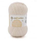 Пряжа Пехорская ПТ "Козий пух" 50г/400м 166 суровый