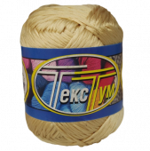 Пряжа ТексТум (носочная добавка) 50гр, цвет бежевый