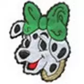 2-40 Далматинец 8х6 см, термоаппликация