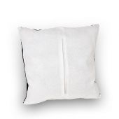 Вышивка NPD-45 (white) Оборотная сторона наволочки 50х50см белый