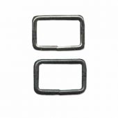 Рамка прямоугольная широкая 20*12 мм, металл (KC-20)