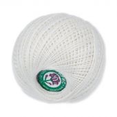 Пряжа Ирис,ПНК им. Кирова, 25гр/150м, 0102 молочный