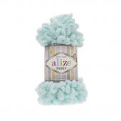 Пряжа Alize Puffy, 100гр/9,2м, 15 водяная зелень