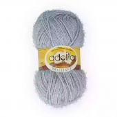 Пряжа Brilliant Adelia, 11 серый