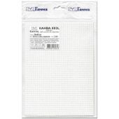 Канва Aida 11 (30*40см) белый с перл. блеском