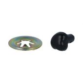 BNS-10-5, Носы пластиковые с шайбами 10.5 мм черный