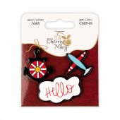 Значки-броши набор 3шт (CMP-01, ассорти №5)