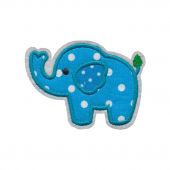 3324 слоник 7 х 5 см Термоаппликация