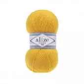 Пряжа Alize Lanagold 800, 100гр/800м, 216 желтый