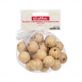 Бусины HBWS-20 "Zlatka" дерево 20 мм 25 шт ± 1 шт