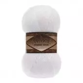 ANGORA GOLD SİMLİ, 100гр/500м &mdash; 55 белый
