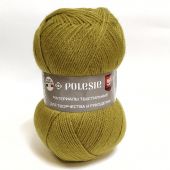 Пряжа Polesie &quot;Фаворит NEW&quot;, 100г/385м — золотая олива