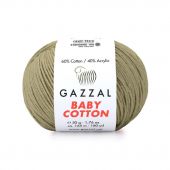 @Пряжа Gazzal &ldquo;Baby Cotton", 50г/165м-3464-моток