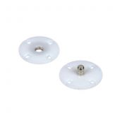 Кнопка пришивная "Gamma" KLE-20 d 20 мм 01 белый
