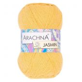 Пряжа ARACHNA "JASMIN" 100г/250м 125 желтый