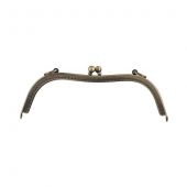 Застежка для сумки "Gamma" "фермуар" 22 x 7.5 см FER-08 02 под состаренную бронзу