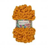Пряжа ARACHNA "LAZY", 100г/8.5м 17 горчичный