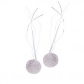 Помпоны декоративные (кролик) "Gamma" POFM-03 02 серый