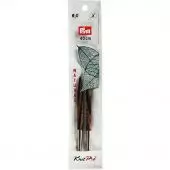 Спицы PRYM съемные короткие "Natural" береза, 8.7 см 6 mm