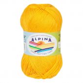 Пряжа Alpina "Xenia", 50г/240м 014 желтый