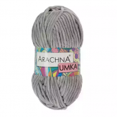 Пряжа ARACHNA "UMKA", 100г/120м 33 св.серый