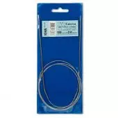 Спицы круговые с металлической леской, 100см, №2-6, Gamma (Россия)