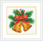 Ткань с рисунком СК-002 "Новогодняя мелодия"