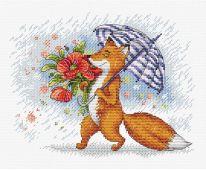 Вышивка 290 Прогулка под дождем ( М.П. Студия)