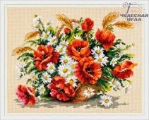 Набор для вышивания "Чудесная Игла" 040-67 "Букет полевых"