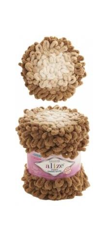 Пряжа Alize Puffy Ombre Batic 600гр/55м — 7419