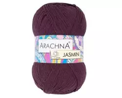 Пряжа ARACHNA "JASMIN" 100г/250м 144 т.бордовый