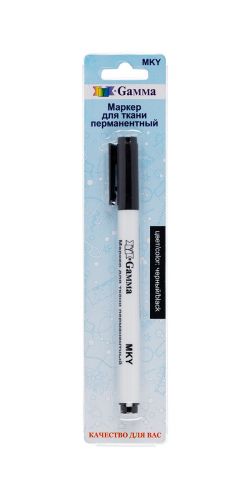 MKY Маркер перманентный черный для ткани