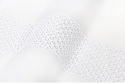 Гипюр "Gamma" GGM-14501, 145 мм — белый