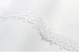 Гипюр "Gamma" GGM-4005 40 мм — белый