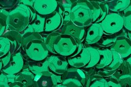 Пайетки "Zlatka" россыпью ZC 6 мм 5 х 10 г №08 зеленый