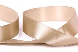 Лента атласная 25мм(1") "Гамма" 093 бежевый