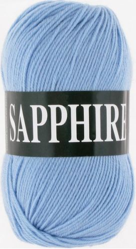 Пряжа Sapphire, цвет голубой (1506), Vita(Вита)