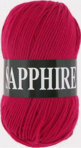 Пряжа Sapphire, цвет красный (1513), Vita(Вита) Пряжа Sapphire, цвет красный (1513), Vita(Вита)