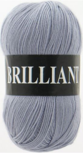 Пряжа Brilliant, цвет светло-серый (код 4963), Vita(Вита) Пряжа Brilliant, цвет светло-серый (код 4963), Vita(Вита)