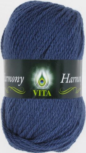 Пряжа Harmony, цвет джинсовый (код 6327), Vita(Вита) Пряжа Harmony, цвет джинсовый (код 6327), Vita(Вита)