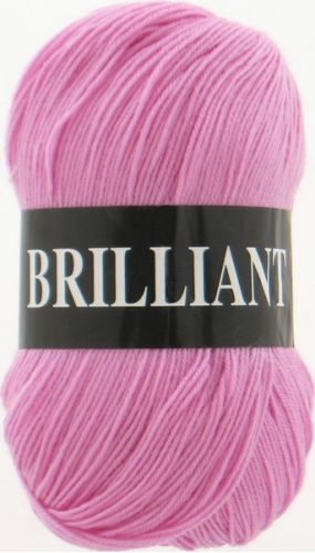 Пряжа Brilliant, цвет розовый (код 4956), Vita(Вита)
