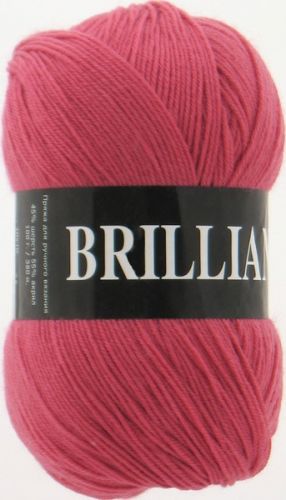Пряжа Brilliant, цвет корраловый (код 4960), Vita(Вита) Пряжа Brilliant, цвет корраловый (код 4960), Vita(Вита)
