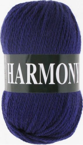 Пряжа Harmony, цвет темно-синий (код 6313), Vita(Вита)